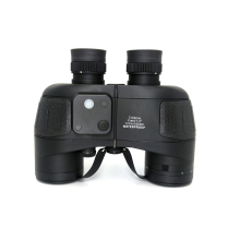 China 7x50 Waterproof Binoculars Telescope with Rangefinder and Compass - Black