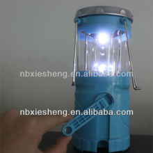 Solar camping hand pressing torch