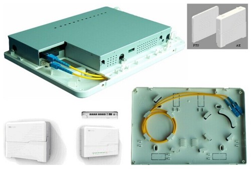 Włókna światłowodowe Skrzynka zaciskowa dla FTTH Triple Play dostępowe serii 4xx