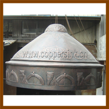 copper mongolian yurt copper yurt