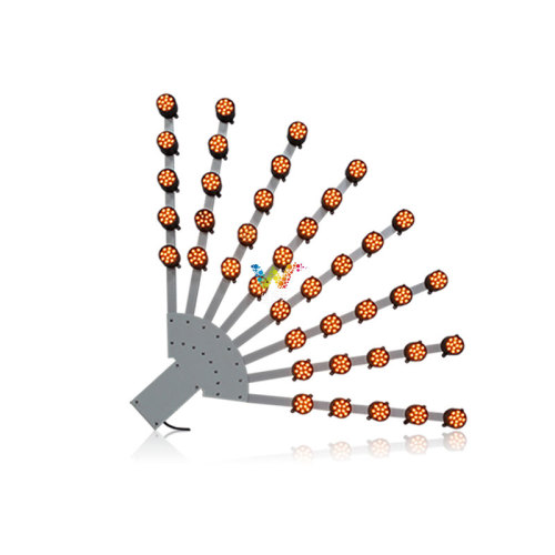 Fan-shape Road Safety Traffic Solar LED Warning Light