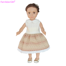 Soft vinyl educational dolls for kids for child