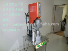 Spin welding machine for round plastic products
