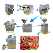 Automatic Chicken Sausage Making Line - Meat Processing Sausage Machine
