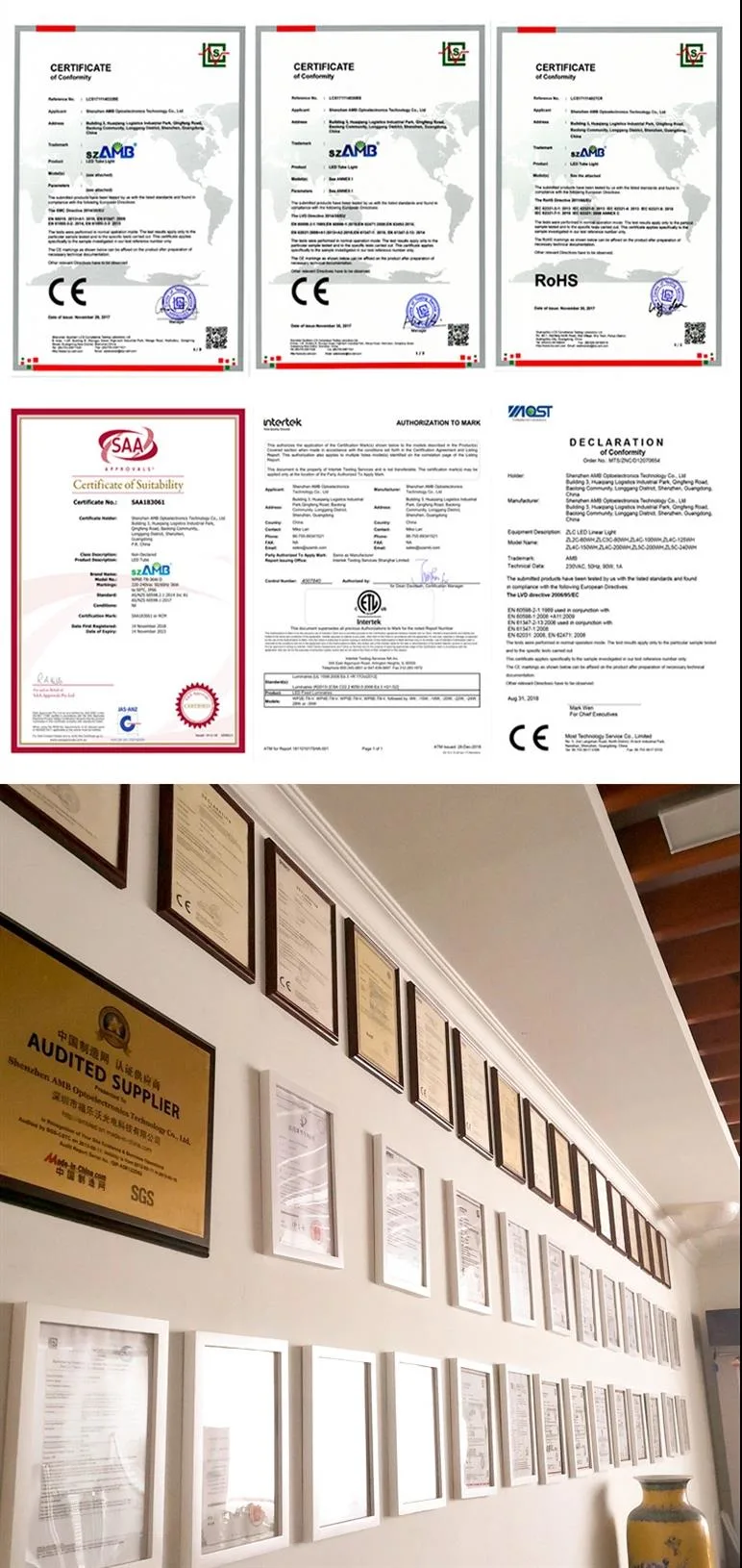 T8 Optimal Anti-Ammonia/Acid for Poultry Industrial Lighting