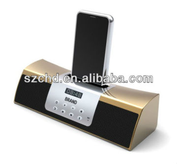 Innovative design card reader mini speaker with clock