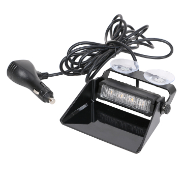 Emergency Dash Strobe Lights - Safety Flashing Warning Hazard Interior Windshield Deck Light Bar