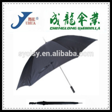 High End Black Double Ribs Umbrella,Metal Ribs Golf Umbrella