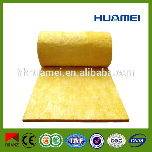 glass wool roll/ glass wool blanket roofing construction building materials