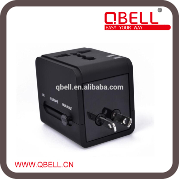 Universal Travel adapter with double USB charger