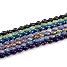 Customizable Druzy Agate Geode Beads for Jewelry Making