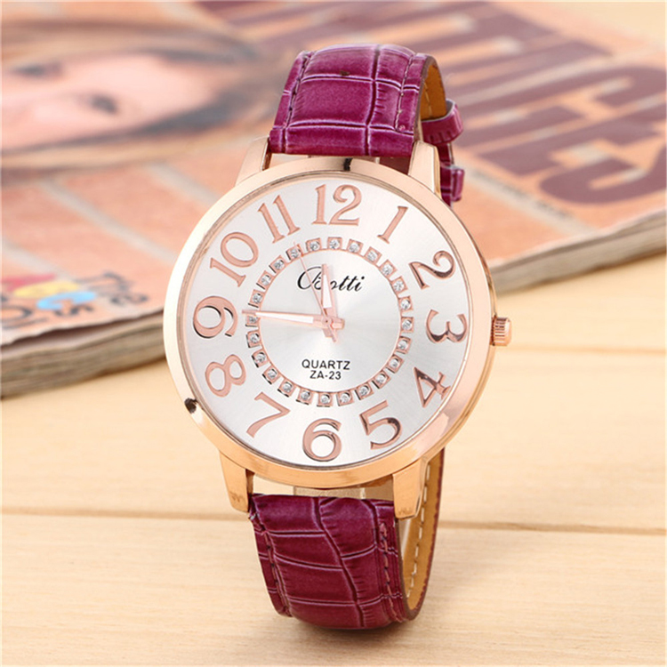 Women Leather Quartz Watches