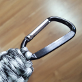 Κάμπινγκ Paracord Ασφάλεια Carabiner Clip Keyring