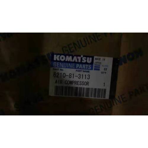 compressor de ar komatsu 6210-81-3113 para S6D140-1