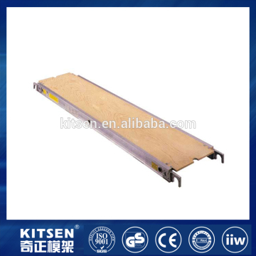 Osha Plank 7'X19" Aluminum / Plywood Scaffold Deck / Plank / Walkboard