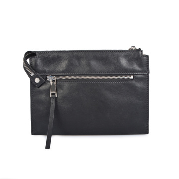 Trendy Elegant Rivet Leather Pouch Wallet Clutch Handtasche