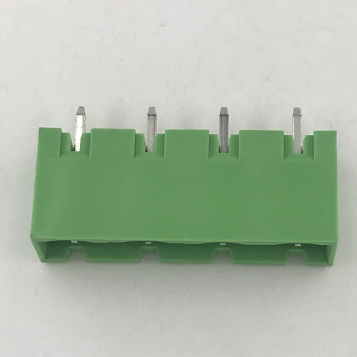 180 degree straight PCB terminal block connector