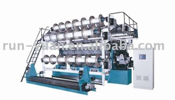 Double needle bar raschel machine