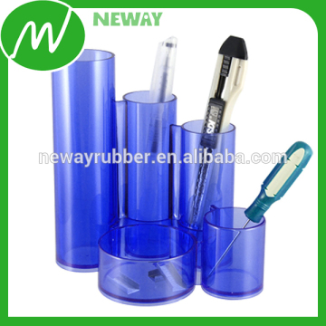 Multi Cylinders Shape Plastic Pencil Holder