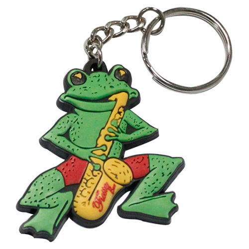 cheap promotion customized character rubber keychains