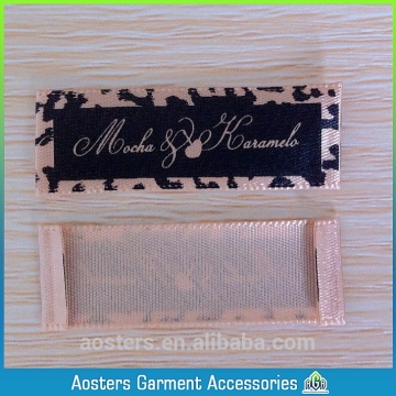 custom garment manufacturers size printed labels for clothing