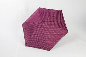 Pink UV Protection Umbrella Folding , Mini Pocket Umbrella