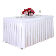 Wholesale Wedding Banquet Hotel Quality Polyester Satin Table Cloths