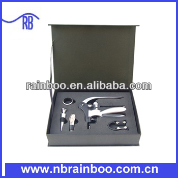 Hot selling wine tool set with paper box