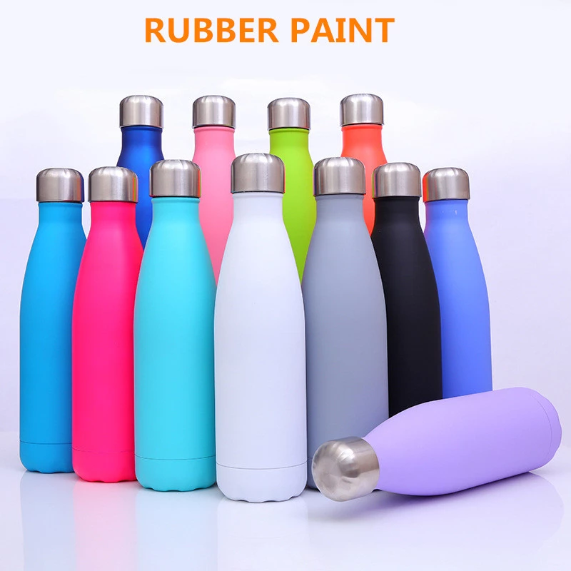 Amazon Customized 500ml Wooden Colors Stainless Steel Insulated Water Bottler For Kids And Students