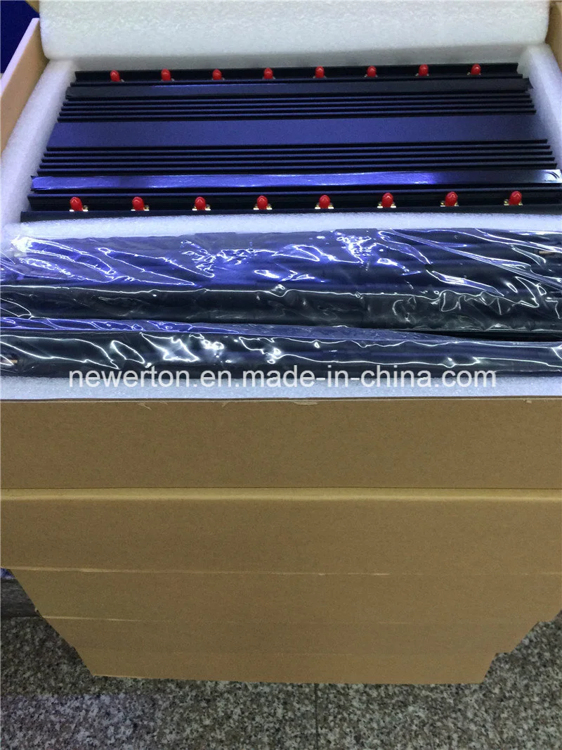 3.6g/5g WiFi Jammer GPS WiFi Lojack VHF-UHF/RF Remote Control 315/433MHz Blocker/Cellphone 2g 34G 4G Jammer