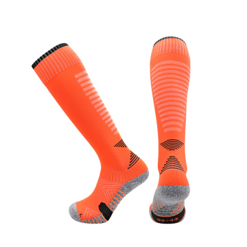 Wholesale Soccer Socks: Towel-Soled, Non-Slip, Sweat-Absorbent Training Football Socks