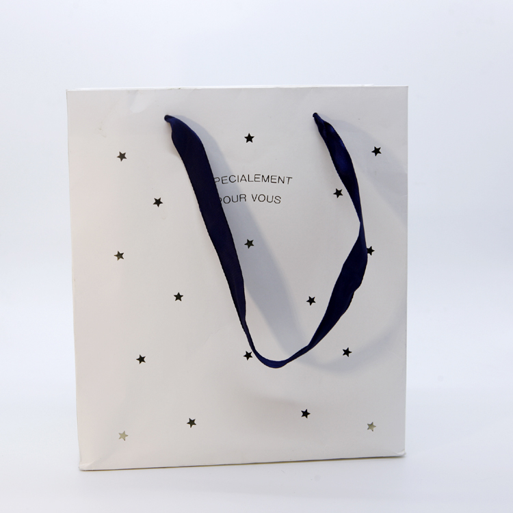 Custom Craft Paper Shopping Bag for Clothes Packaging with Logo Printed