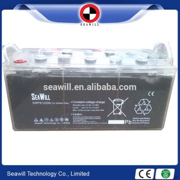 OPZS 12v 200Ah battery for solar off grid system, communications