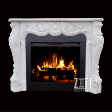 Customized Service Marble western fireplace mantel