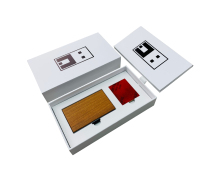 Custom Unique Gift Card Holders Sliding Drawer Paperboard Box Packaging