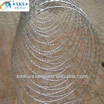 Single Loop Razor Barbed Wire
