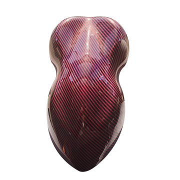 TSAUTOP Hydro Dip Colors Hydro Coating Water Dip Printing 5D Laser Red Carbon Fiber Film