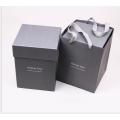 Elegant Grey Color Paper Custom Perfume Box