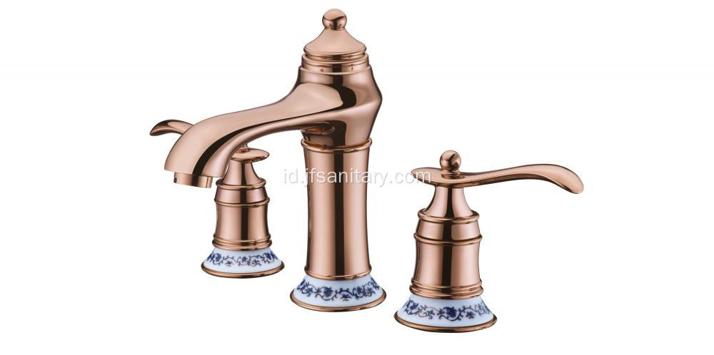 Faucet Bathtub Kuningan Rose Gold Dipoles