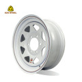 15 inci treler rim 6x139.7 roda keluli putih