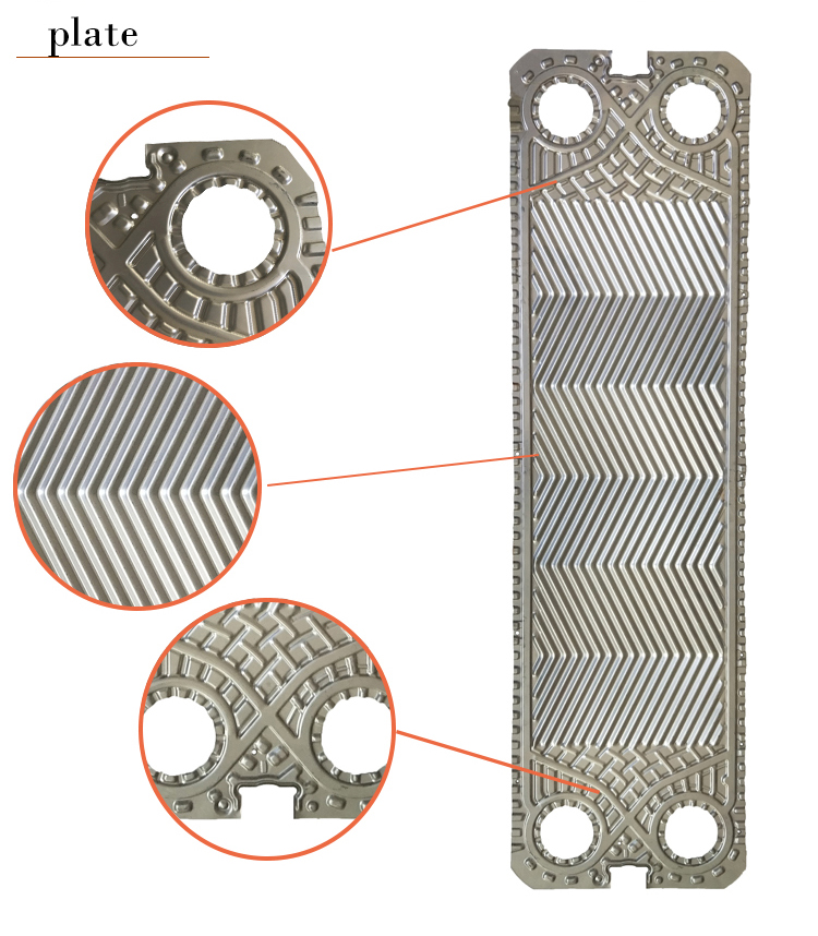intercambiador de calor de placas con juntas gasketed plates heat exchanger