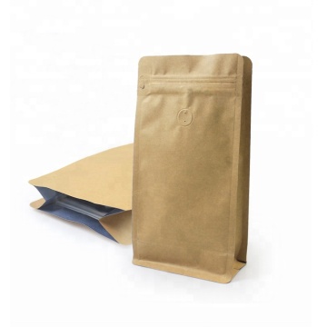 Flat Bottom Ziplock Bag Kaffeebeutel mit flachem Boden