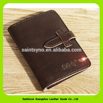 16258 Custom passport holder leather travel passport holder