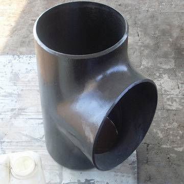 carbon steel straight reducing pipe tee