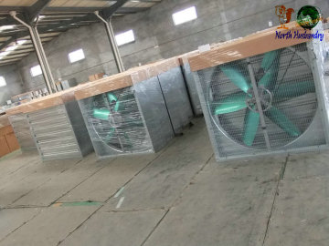 Low Price Evaporative Cooling Pad & Exhaust Fan