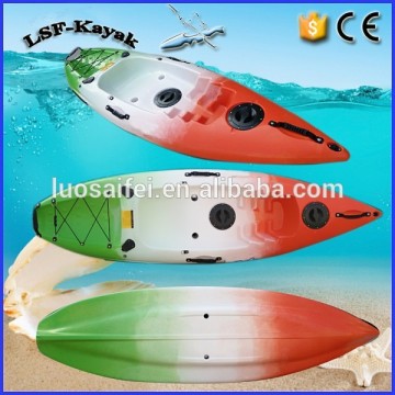 PE single plastic kayak canoe