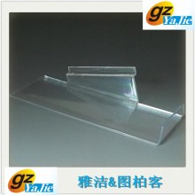 Unique plastic slatwall angled shoe rack display wholesale