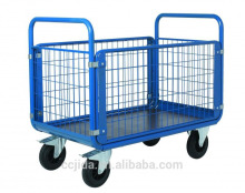 Foldable mesh roll box pallet