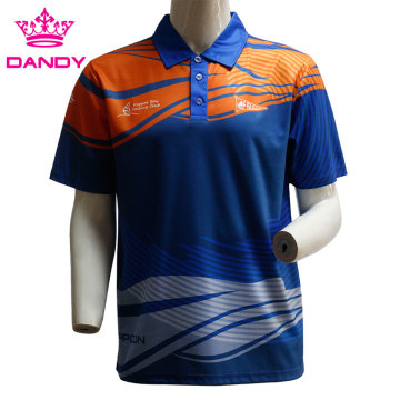 Customized casual cotton pique golf polo shirt