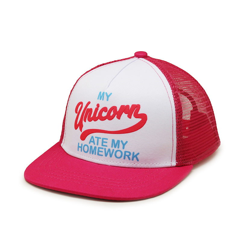 Design your own child hat custom sublimation kid cap plain toddler snapback hats